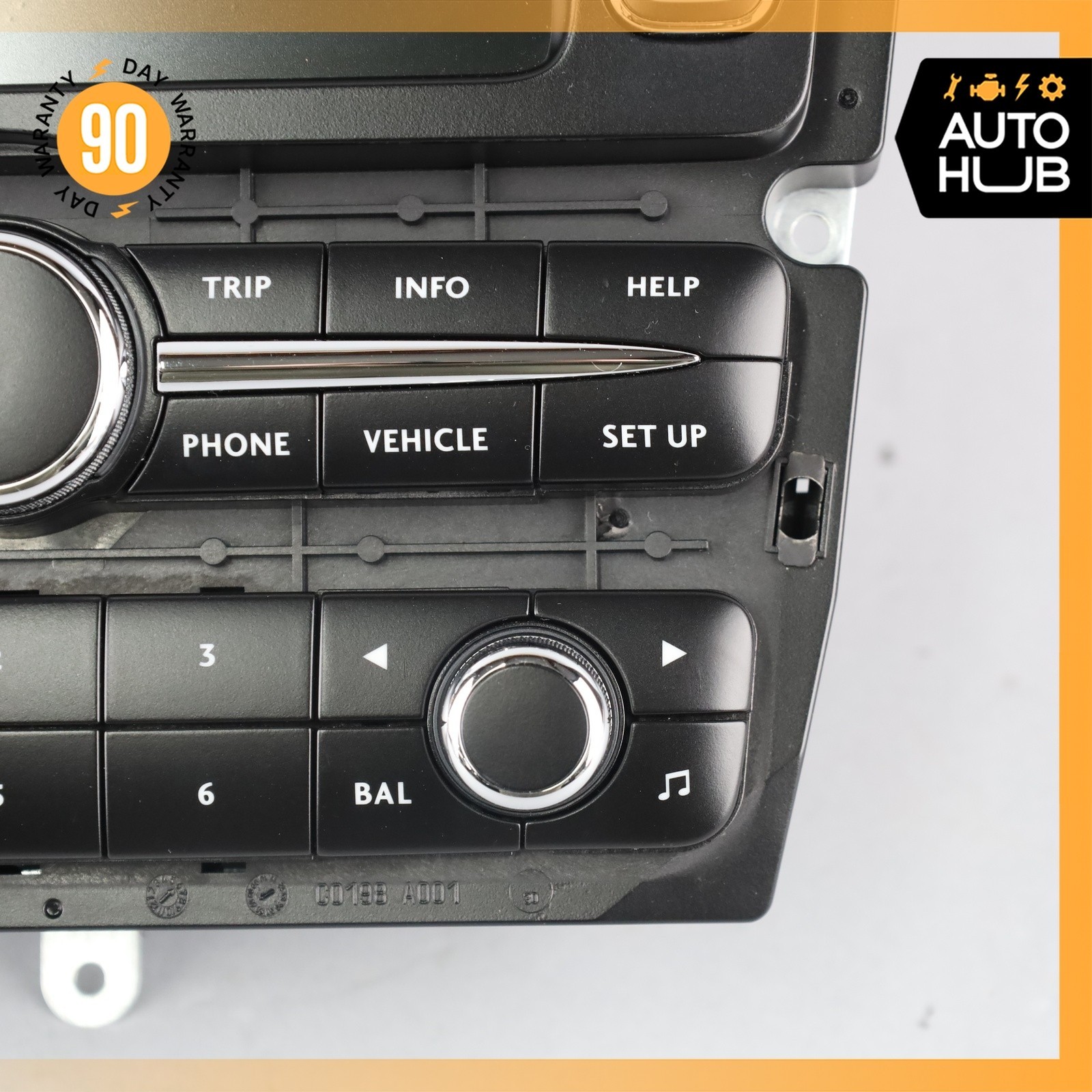 08-09 Bentley Continental GTC GT Command Head Unit Navigation Radio OEM 43k