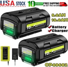 8.0Ah Battery for Ryobi 40 Volt Lithium OP4050 OP40602 OP40261 OP4060