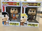 Funko Pop!Ad Icons Fred Flintstone #119 Barney Rubble #120  Fruity/Cocoa Pebbles