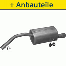 Endtopf Auspuff+ für ALFA ROMEO 156 1.6 1.8 2.0 120/140/144/150/155PS 1997-2006