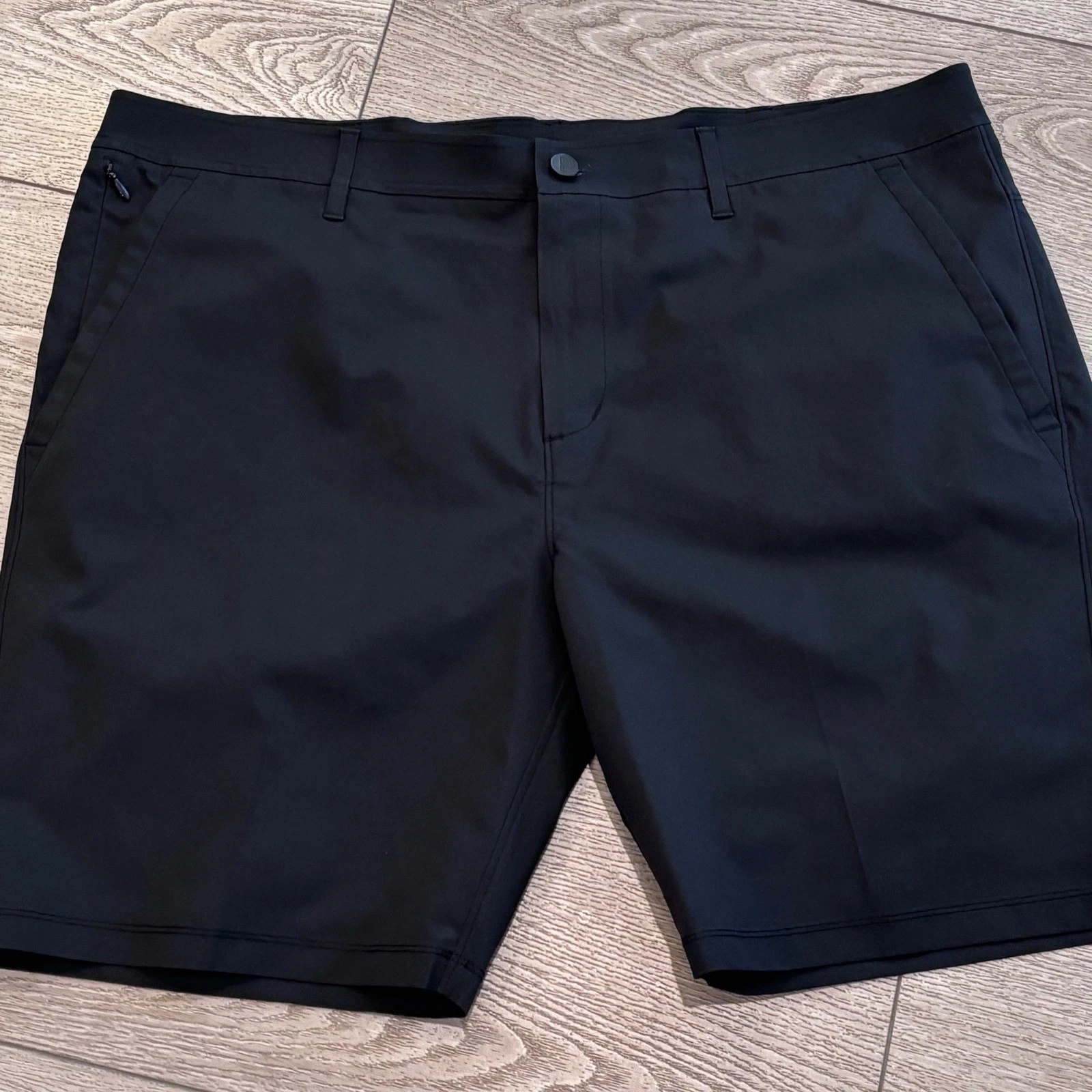 Public Rec Work to Play Shorts Mens 38 Black Performance Golf Activewear