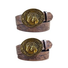 Punk Floral Waist Belts for Jeans Retro Waist Belt Cowgirl Body Jewelry