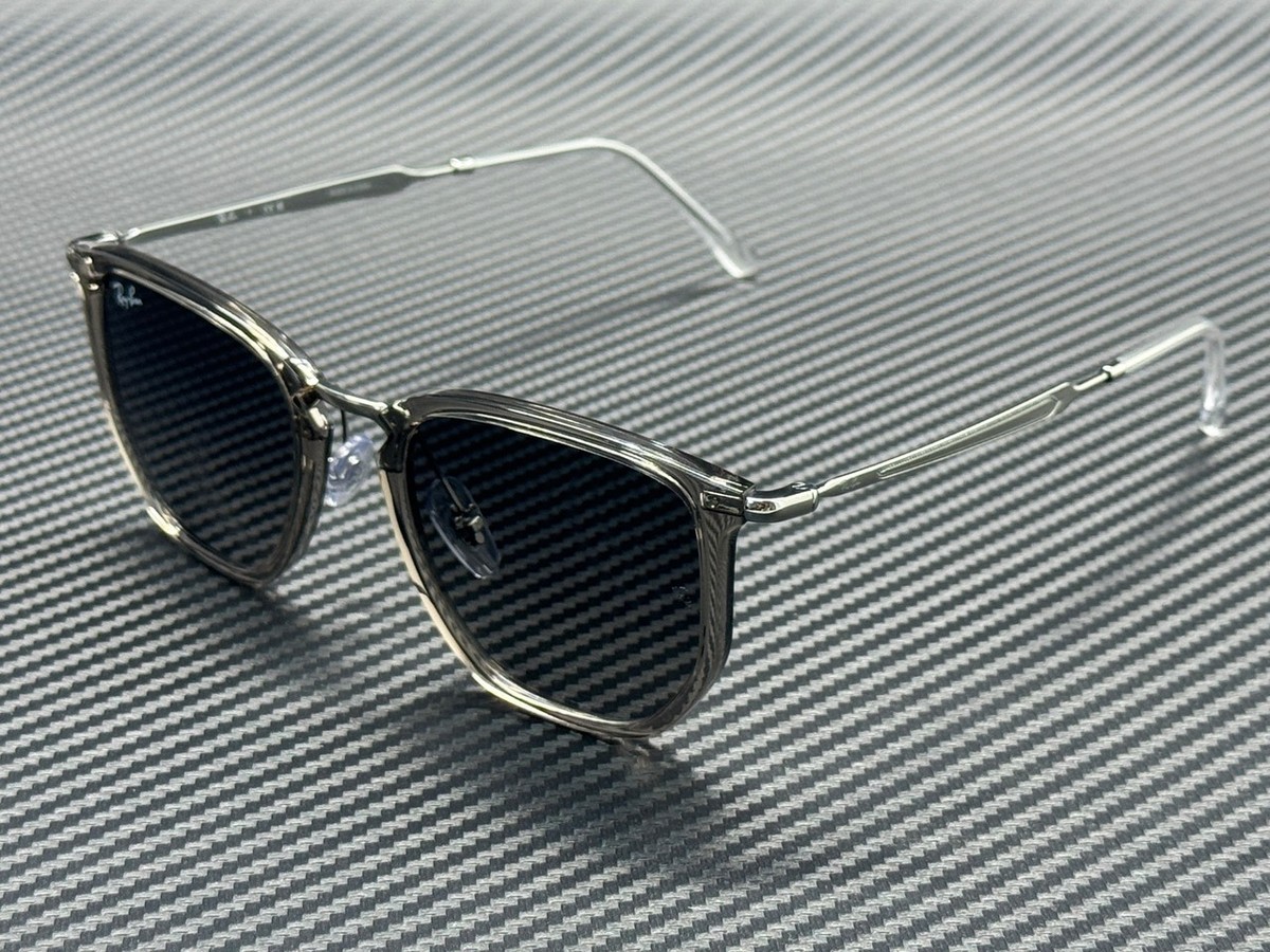 RAY BAN RB4451 680271 Silver Transparent Grey Gradient Unisex 53 