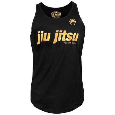 Venum Herren Tank Top Jiu Jitsu VT | Schwarz 2XL | Ärmelloses Muskelshirts