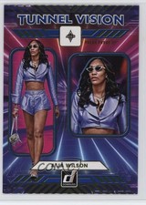 2025 Panini Donruss WNBA Tunnel Vision Press Proof Blue A'ja Wilson #13 1n5