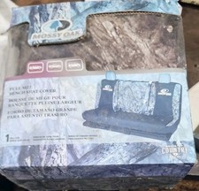 Realtree Mossy Oak Truck Bench Seat Cover New---box Is Faded