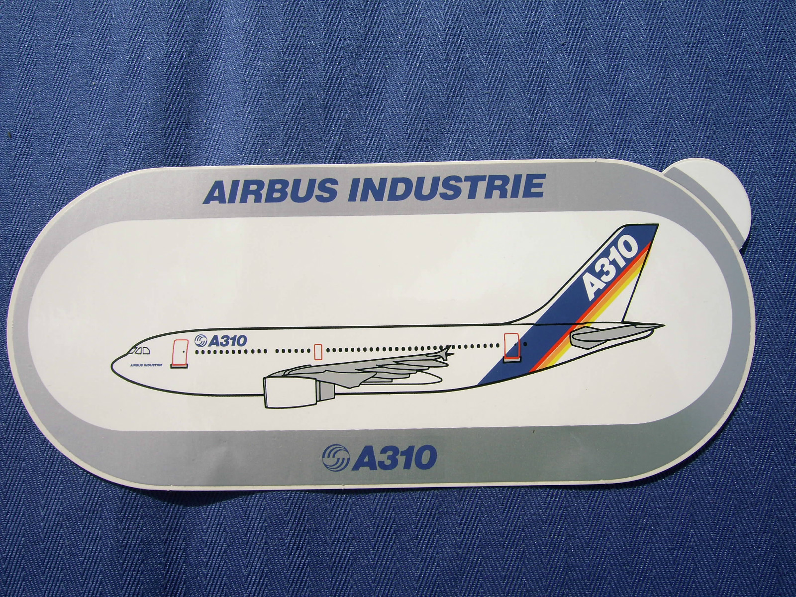 A310 Sticker AIRBUS INDUSTRIE - A310 - STICKER - 3 1/2 x 8 | eBay