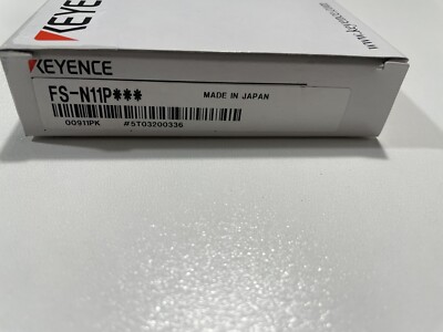NIB KEYENCE FS-N11P FSN11P Digital Fiber Optic Sensor Amplifier (B02)