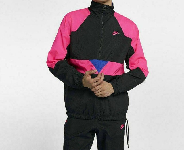 nike vaporwave woven half zip jacket