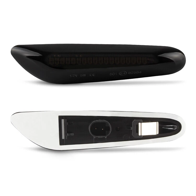 KIT 2x Frecce Laterali e Luci Targa LED Testate per BMW Serie 1 E82 E88 - Immagine 4 di 4