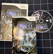 Star Wars The Force Unleashed Wii Nintendo Tested Working 