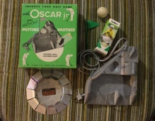 Vintage Oscar Jr Electronic Putting Partner JR-100 w/ Pro Putting Disc *Tested*