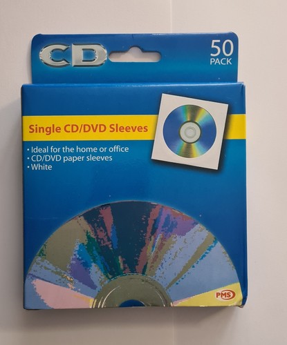 📀50 Pack CD/DVD Sleeves - 第 1/2 張圖片