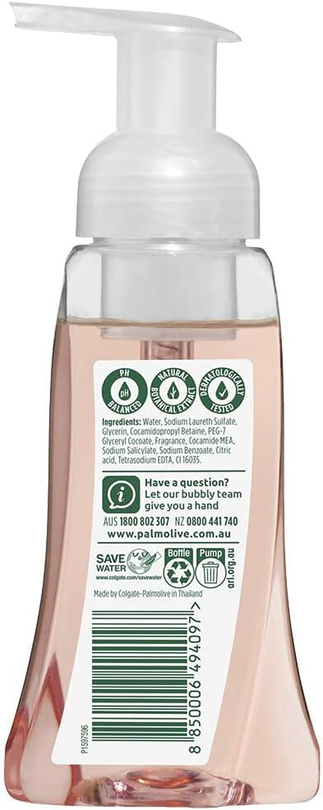 Palmolive Foaming Hand Wash Soap, 250Ml, Japanese Cherry Blossom Pump