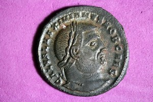 GALERIUS 305-311, as Caesar FOLLIS. Cyzicus. GENIO POPULI ROMANI! #N03960