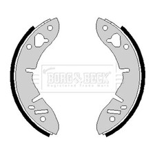 Genuine Borg & Beck Front Brake Shoe Set - BBS6155