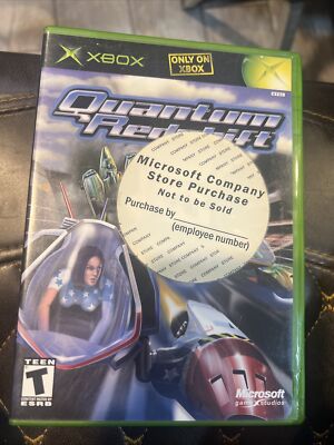 Quantum Redshift (Microsoft Xbox Launch Title, 2002) Complete CIB Tested