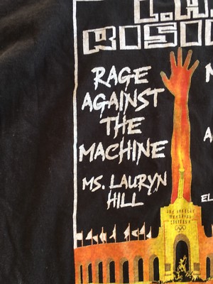Rage Against The Machine LA Rising Ms Lauryn Hill Muse T Shirt