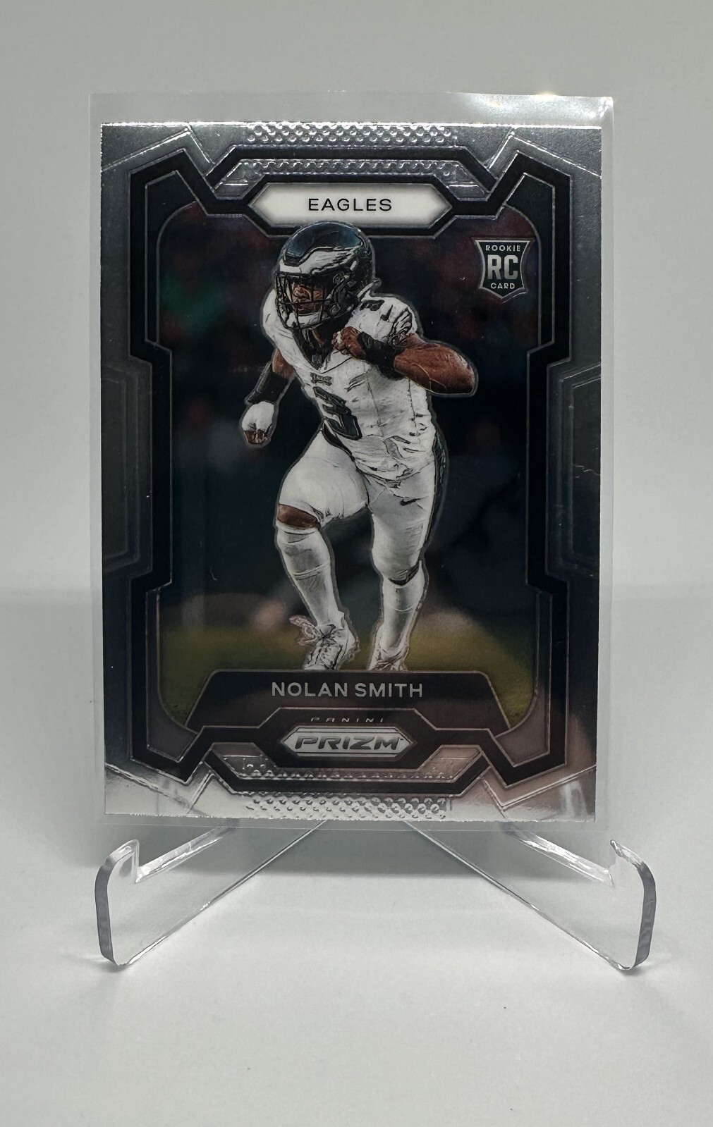 2023 Panini Prizm NFL Nolan Smith #382 Rookie RC Base Philadelphia Eagles