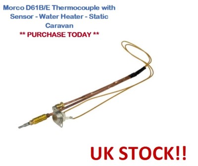 Morco D51BC/E & D61B/E Thermoelement C/W Sensor - Durchlauferhitzer - statisch Wohnwagen