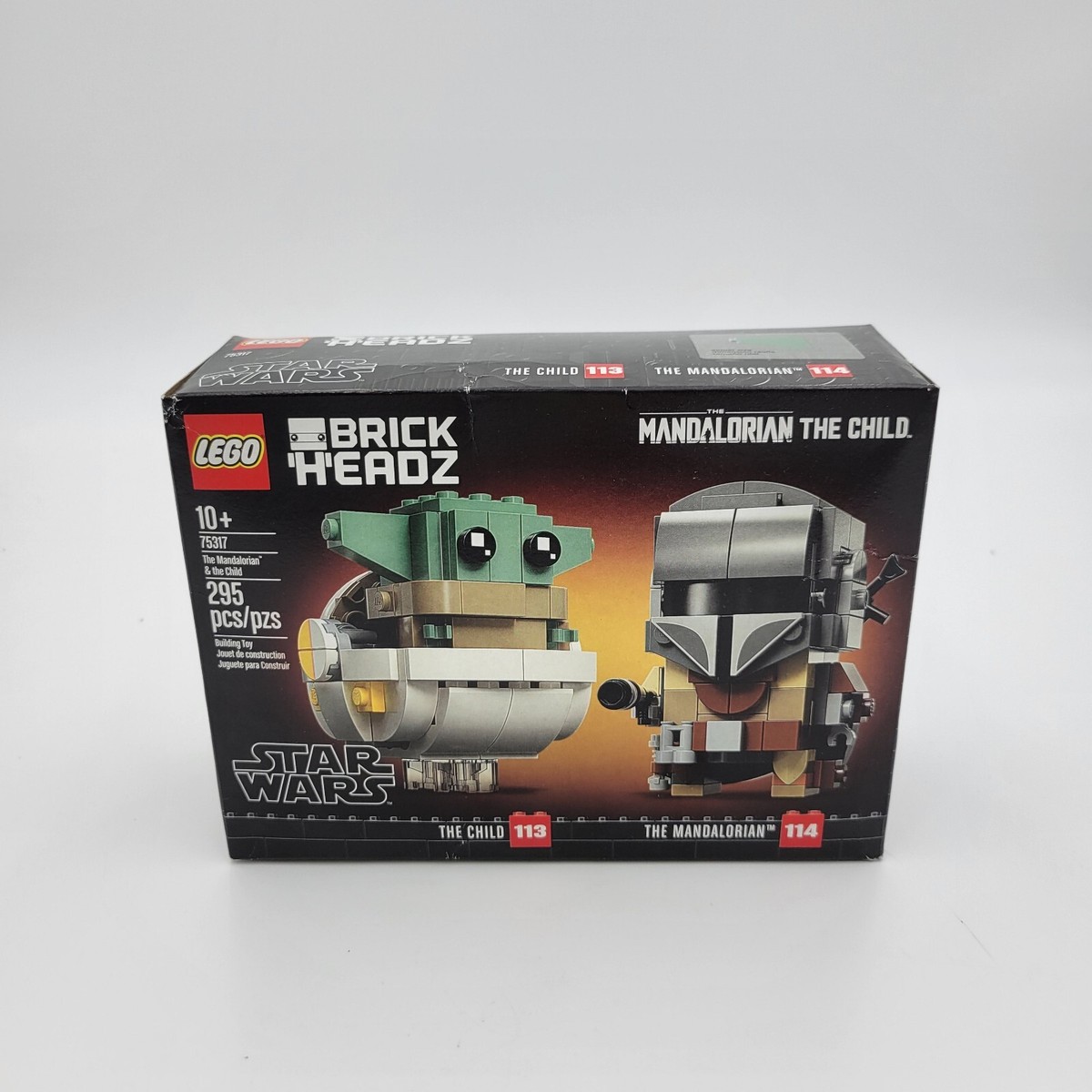 75317 Brickset Mandalorian Brickheadz Lego Asda Lego Brickheadz Outlet