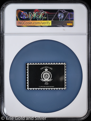 2023 ニウエ 銀貨 NGC ディズニー 100周年記念 シンデレラ城  2023 Niue 1 oz Silver Proof Disney 100th Anniv Cinderella Stamp