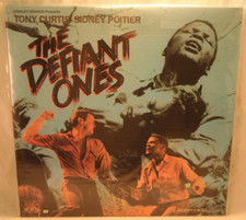 Laserdisc r  The Defiant Ones  Tony Curtis Sidney Poitier Theodore Bikel