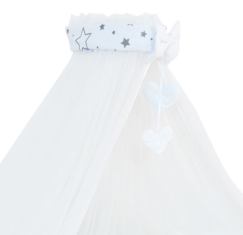 Universal Canopy Holder Pole Bar Drape Mosquito Net with Ribbon Fits Crib/Cradle - 第 21/29 張圖片