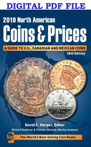 KRAUSE 2019 North American Coins & Prices Guide,Canadian and Mexican DIGITAL ?