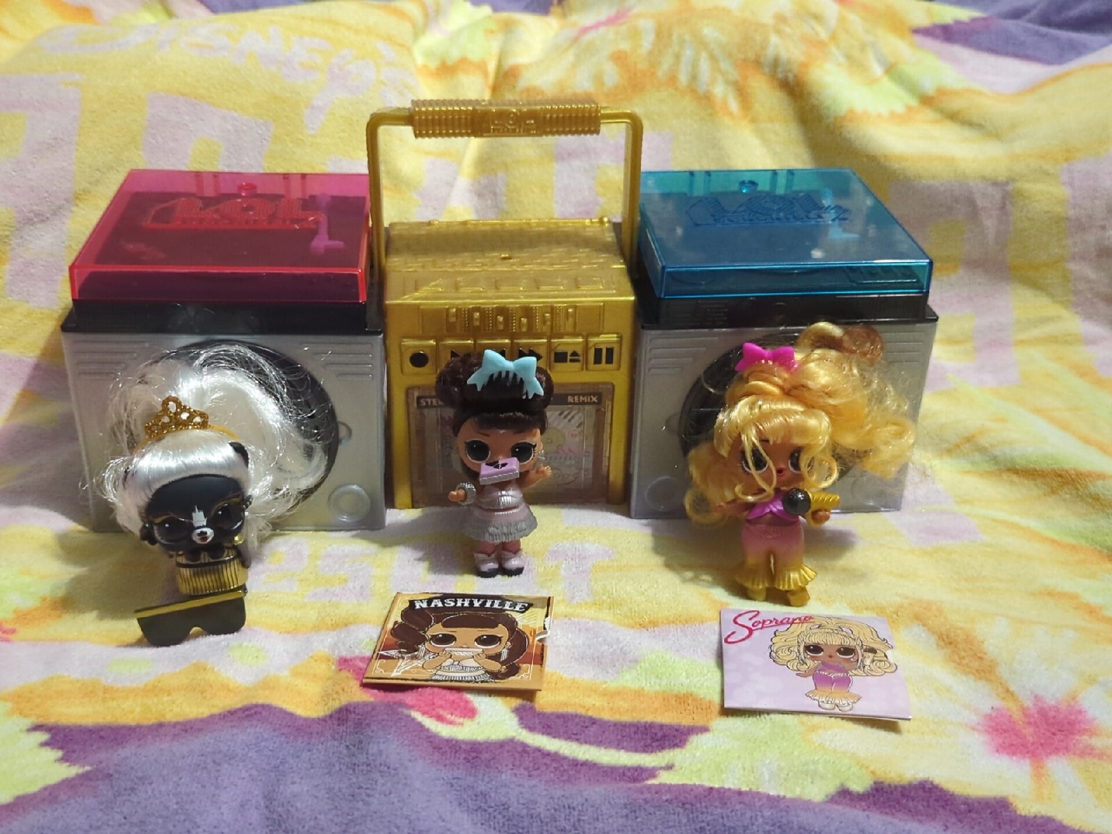LOL Surprise Remix Boombox Set with Dolls, Pet & Nashville, 