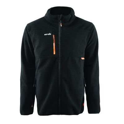 Scruffs Eco Abratec Worker Herren Reißverschluss Mantel Jacke Fleece