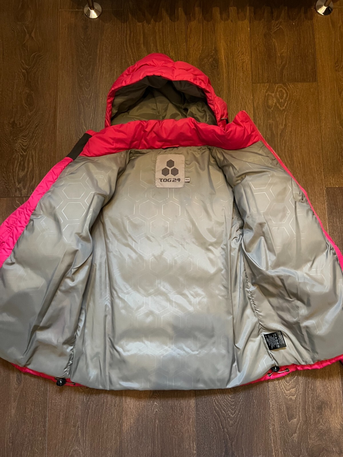 TOG 24 Womens Insulated Down Puffer Jacket Size 10/12 Excellent