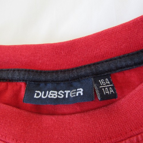 H&M Dubster red long sleeve T shirt 164cm 14 years tiger urban survival gear - Picture 4 of 8