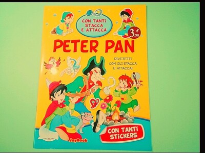 PETER PAN MIT VIELEN JOYBOOK AUFKLEBERN