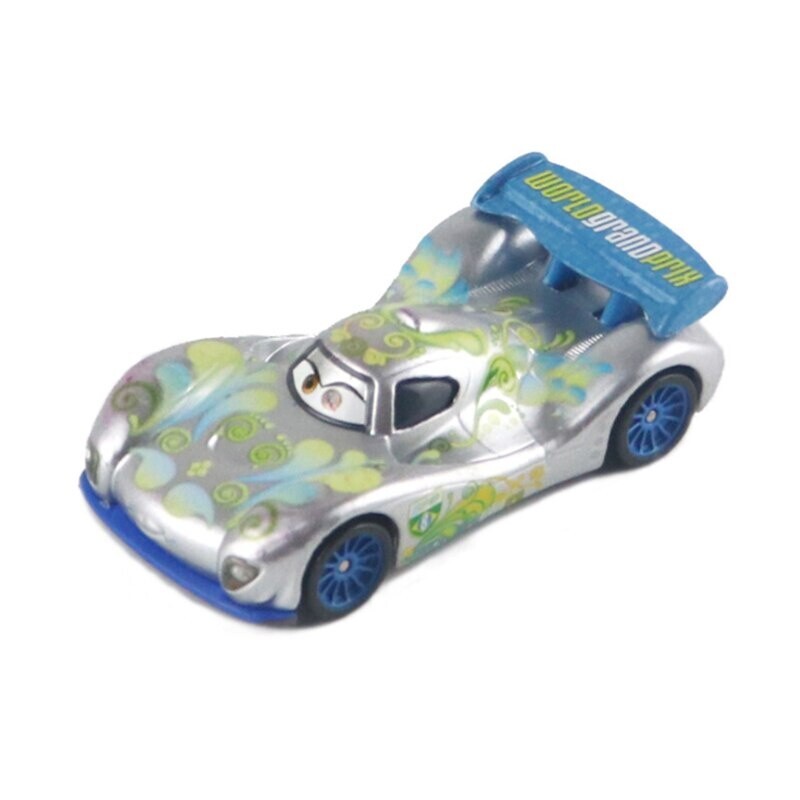 Disney Pixar Cars Carla Veloso Metallic Silver Racers Series Die Cast ...