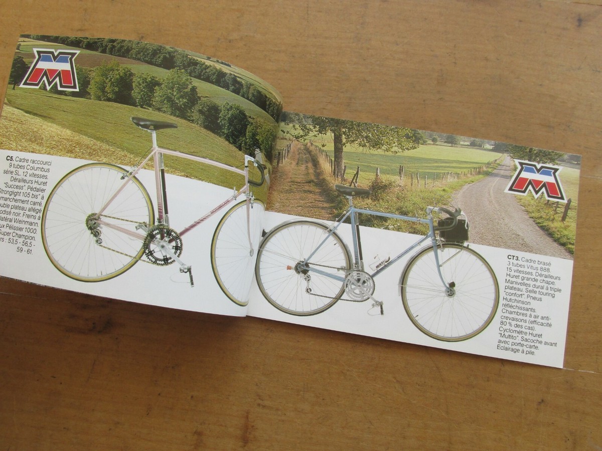 Road Bike Catalogue Velo Mercier 1970 MOTOBECANE CATALOGUE VELOS