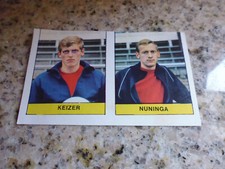 Bild SICKER-VERLAG BUNDESLIGA-ASSE 1968 Sammelbild #23 ungeklebt Nuninga Keizer