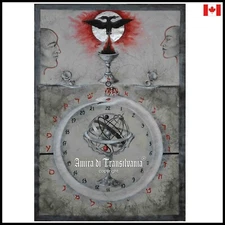 art painting contemporary modern alchemy ouroboros snake hebrew alphabet phoenix