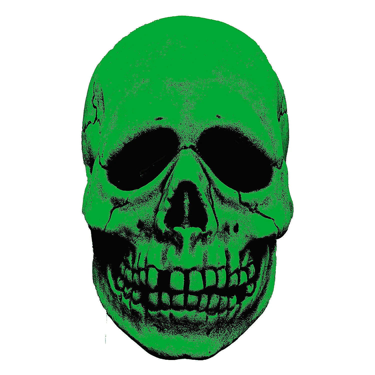 Glowing Ghoulies Skull Mask