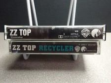 ZZ Top 1990 Recycler  1983 Eliminator Audio Cassette's, Lot of 2 Vintage