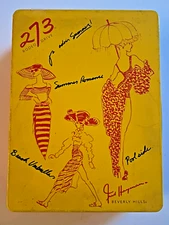 Fred Hayman 273 Rodeo Drive Collectors TIN Fashion Box