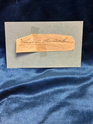  FREDDIE  BARTHOLOMEW ''Captains Courageous'',Swiss Family Robinson'' Signed Cut 