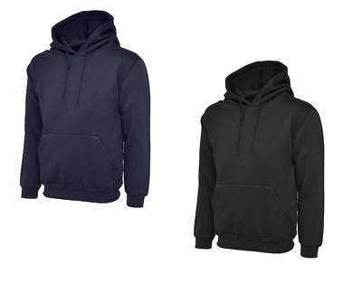 Extra Groß 6XL Kapuzensweatshirt Hoodie Kapuzenpullover dunkelblau oder Schwarz