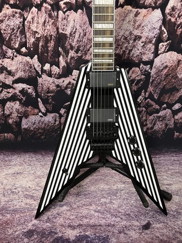 Factory Custom Electric Guitar Wylde Audio Tremolo System Black Hardware