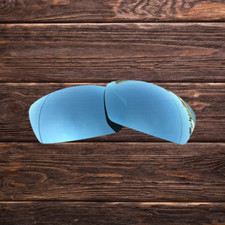 Black Iridium polarized Replacement Lenses for Oakley Square Whisker