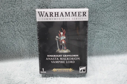 WARHAMMER 40K COMMEMORATIVE SERIES ANASTA MALKORION VAMPIRE LORD SEALED NEW