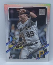 2021 Topps Update Series John Nogowski Pirates US310 RC Rainbow Foil