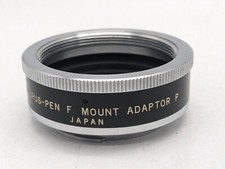 Very Rare [MINT] Olympus Pen F Mount Adaptor P for Praktica M42 Lens from Japan