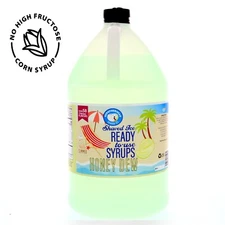 Hypothermias HONEY DEW Flavor Syrup 🍧 Snow Cone machine Shaved Ice Syrup GALLON
