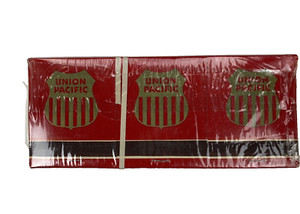 UP Union Pacific Railroad Red Matchbook 6 Pack Matches Vintage Old Stock